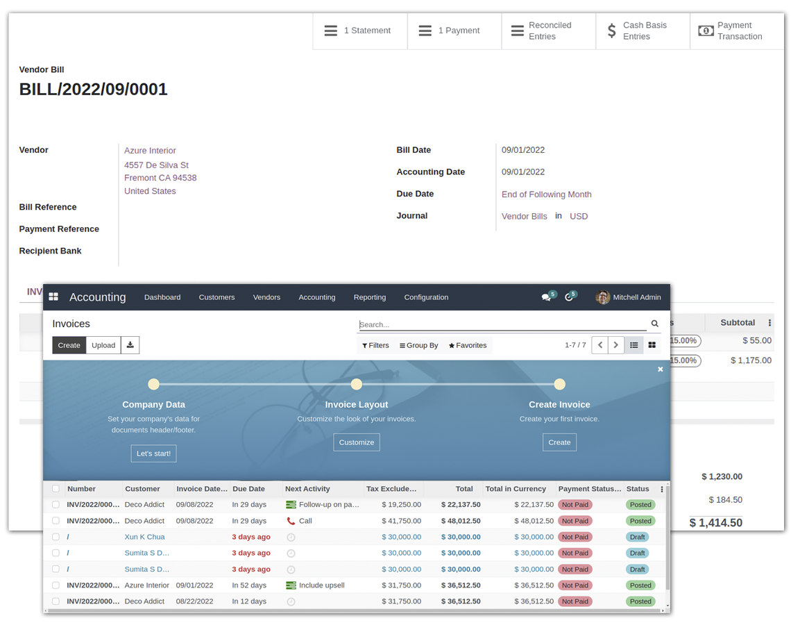 Invoicing and Fees Reminders