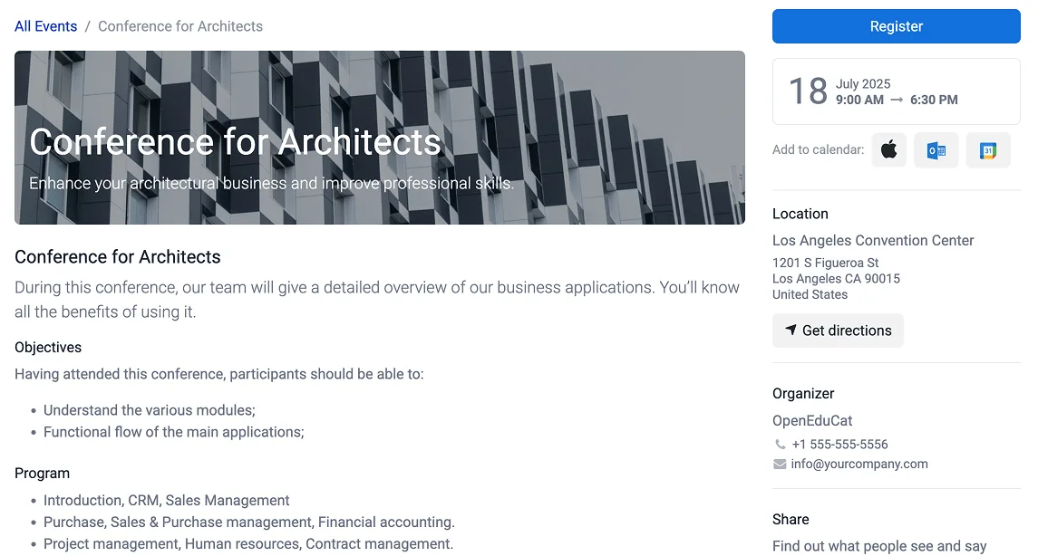 Convocation Management banner