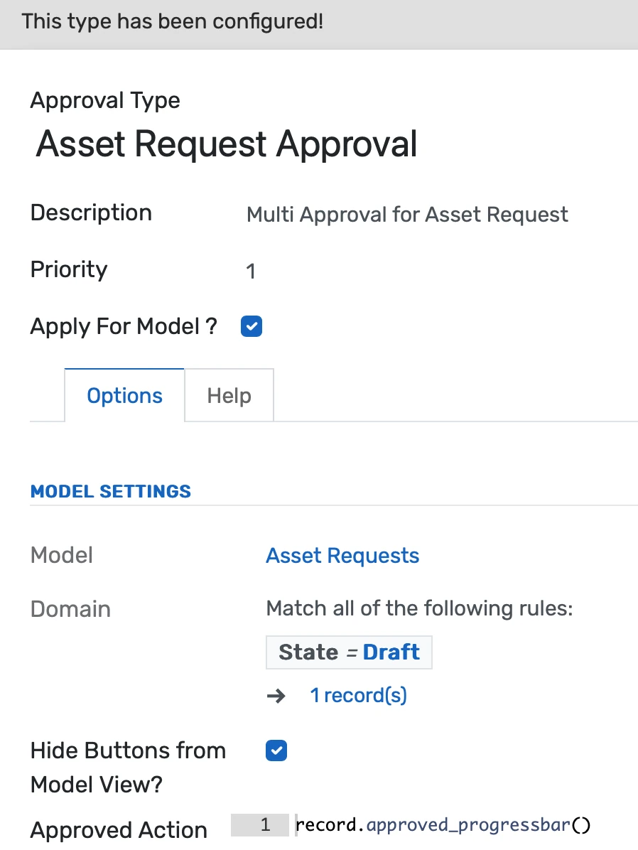 Asset Multi-Level Approval Workflow