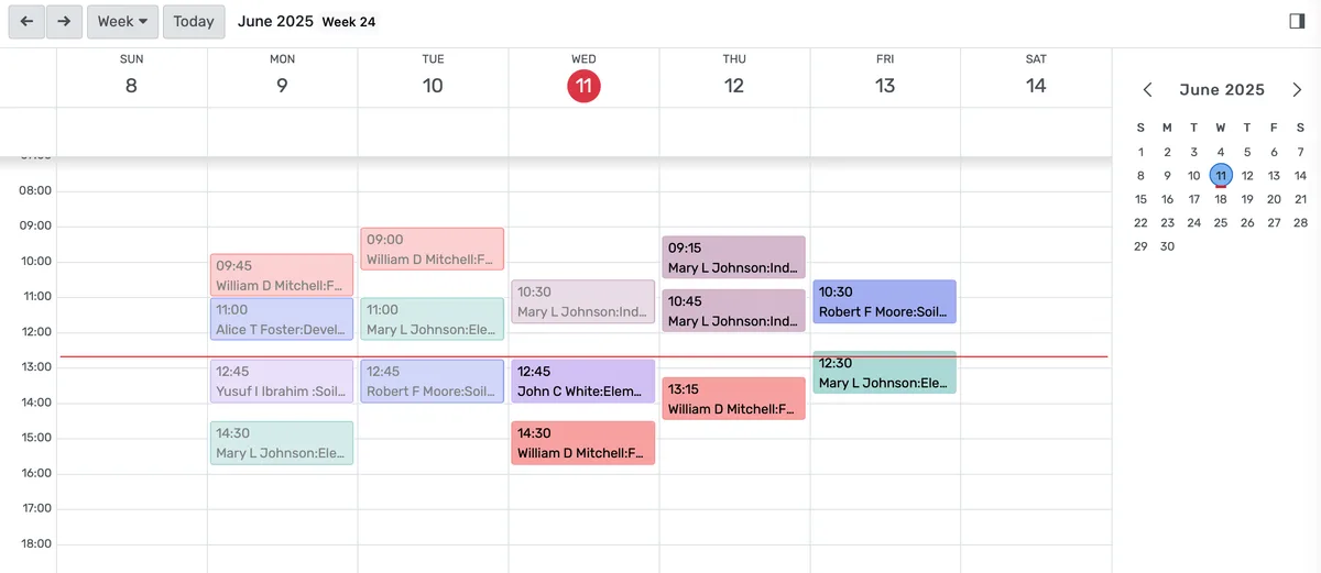 Timetable Management Banner