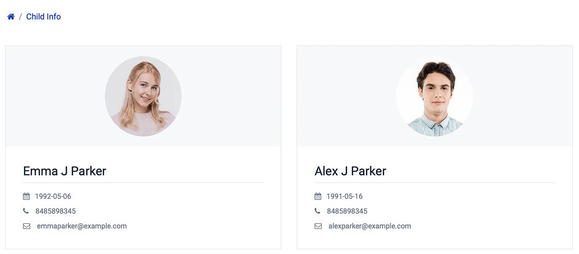 Comprehensive Parent Portal Dashboard