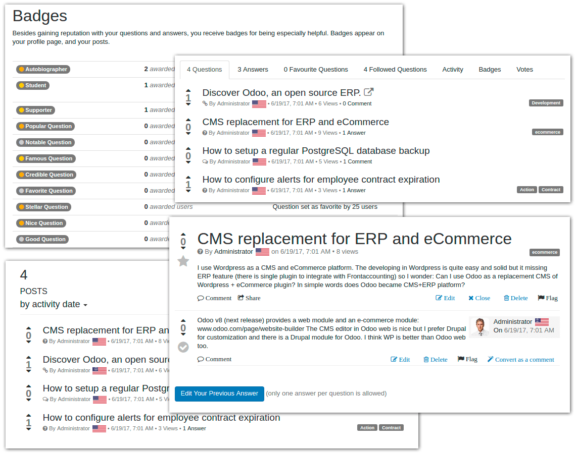 Discussão do fórum