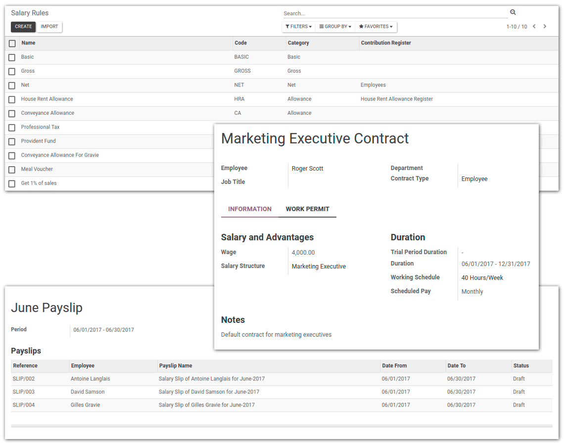 Payroll management system