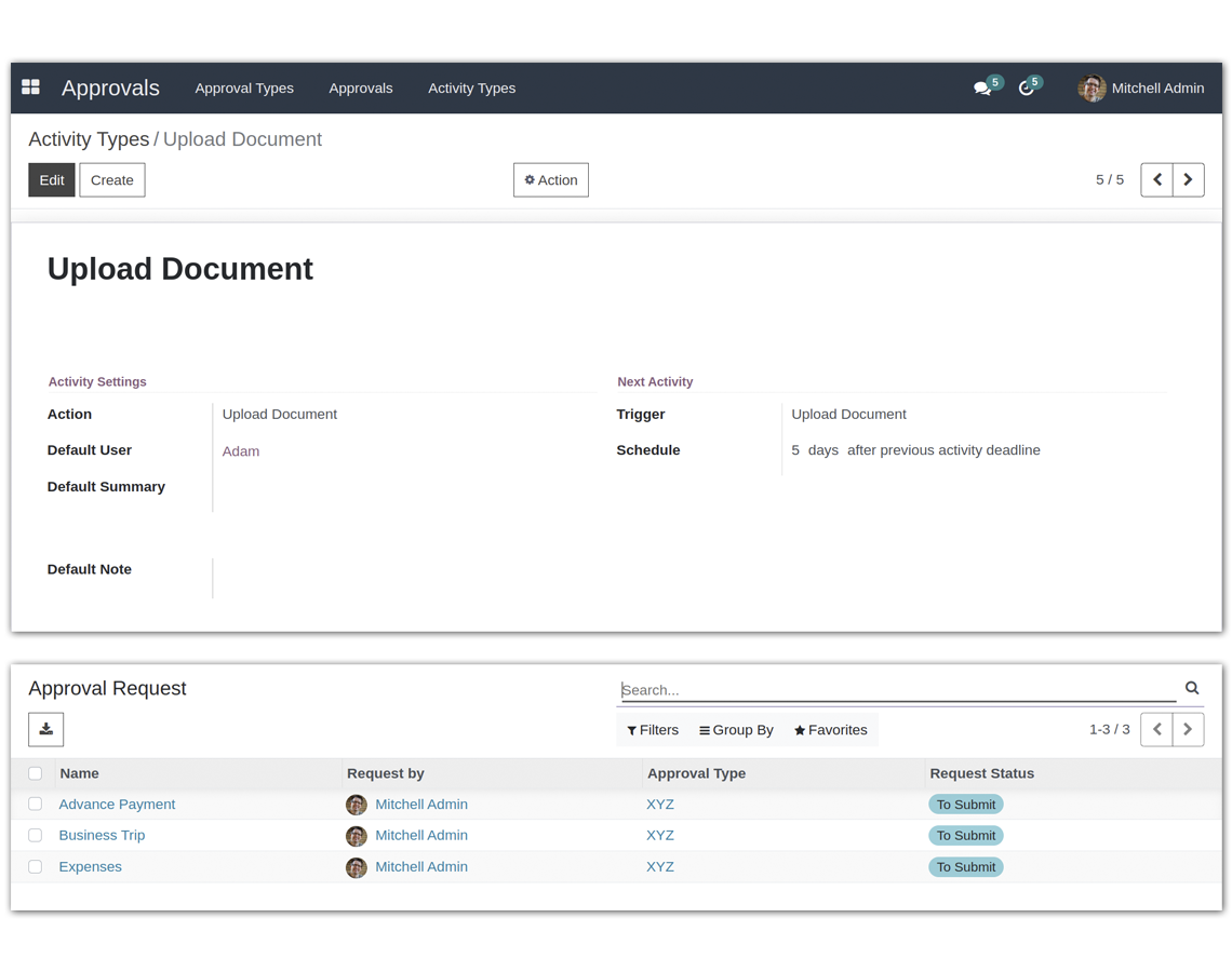 Simple Approval Flow